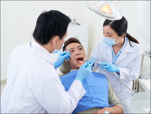 Dentist treat a Tooth pain